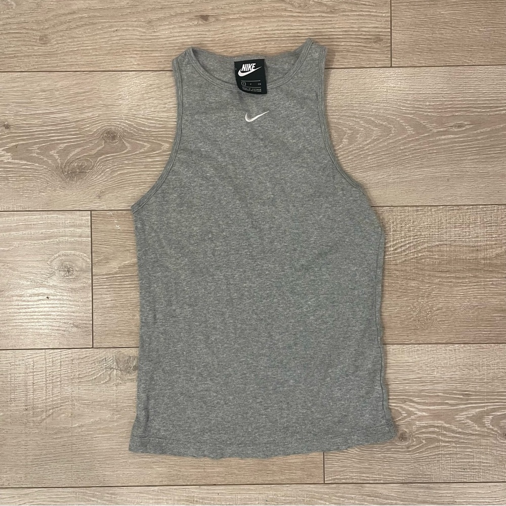 Nike Heather Gray Sleeveless Top